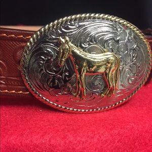 Child belt and buckle